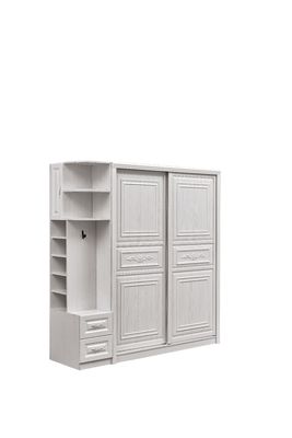Armoire OEM пылезащитный белый с ящиками, практически белыми покрашенными деревянными шкафами
