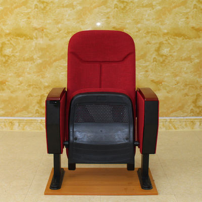 Складное Stackable красное кино Hall предводительствует с пеной отлитой в форму высокой плотностью
