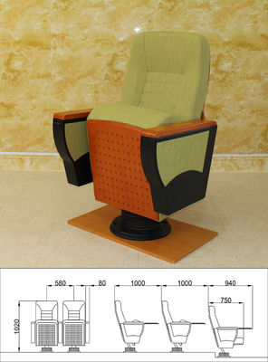 Увядать Multiscene стула Hypoallergenic аудитории кинотеатра усаживая анти-